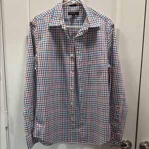 J. Crew Mercantile Men's Checkered Button Down size medium